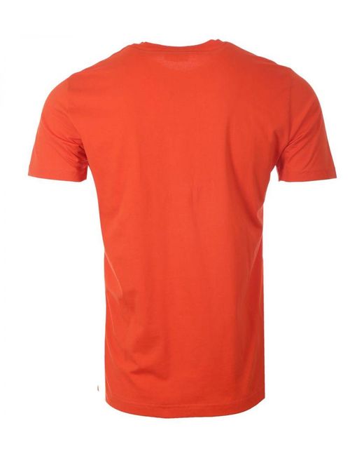 DIESEL Orange T-Just E18 T-Shirt for men