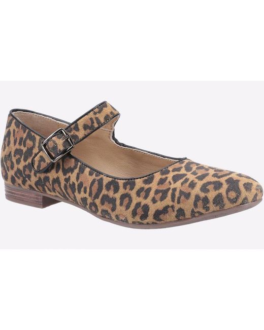 Hush Puppies Brown Melissa Strap Shoes