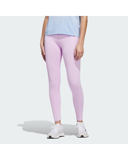 Adidas Purple 7/8 Tight