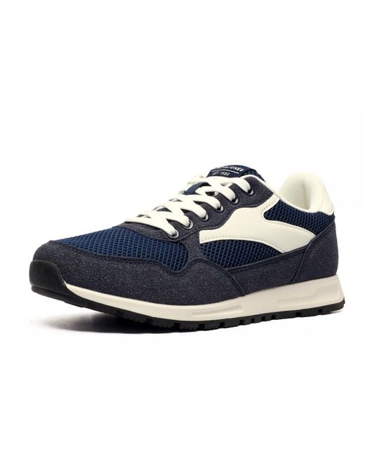 Jack & Jones Blue Swindon Trainers for men