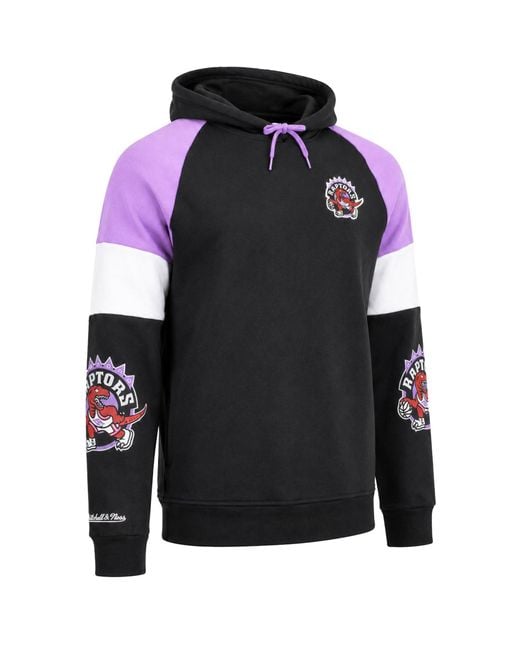 Mitchell & Ness Black Nba Toronto Raptors Instant Replay Hoodie for men