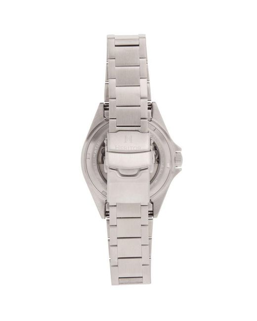 Heritor Red Calder Stainless Steel Watch for men