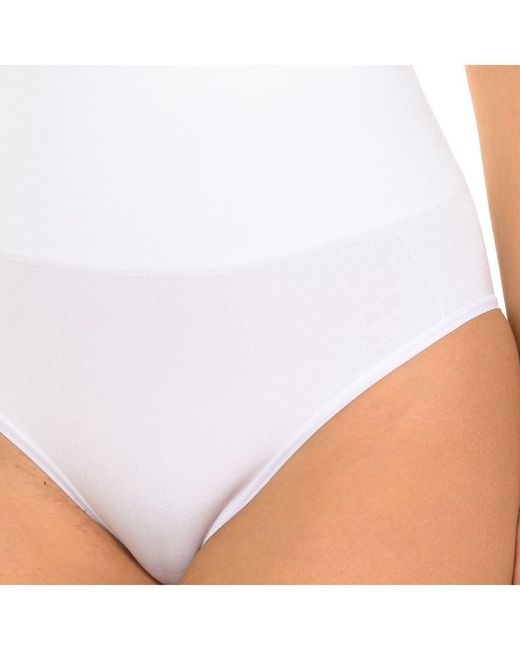 Intimidea White Class Shaping Slip Panties 311028