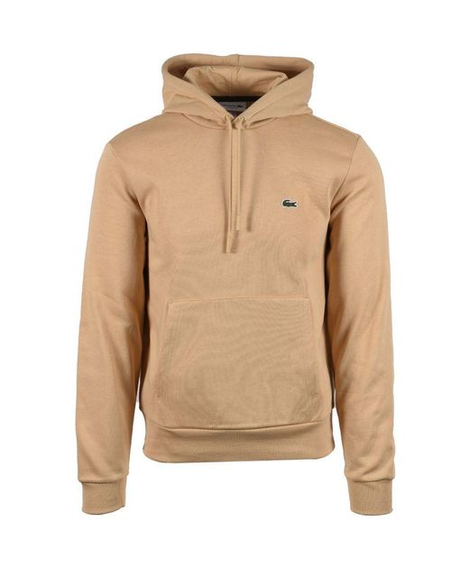 Lacoste Natural Hooded Sweatshirt Croissant for men