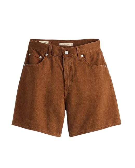 Levi's Brown Levi's /Ladies Denim Shorts