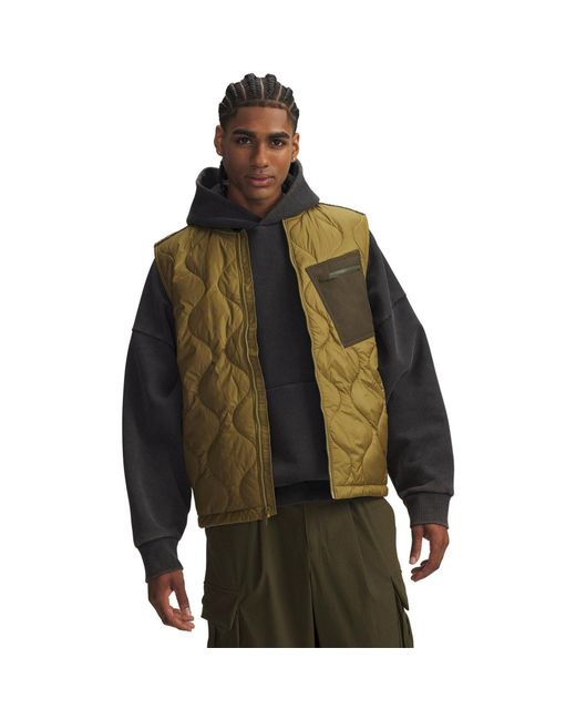 Under Armour Green Heritage Vest for men