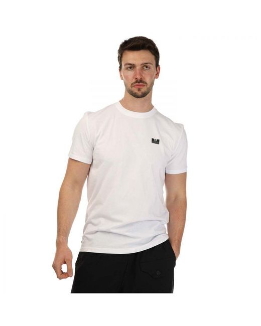 Weekend Offender Bridgetown Logo T-shirt In Wit in het White voor heren