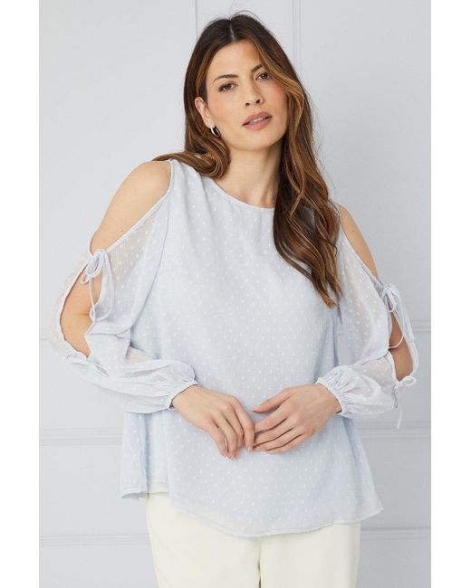 Wallis cold shoulder tops sale