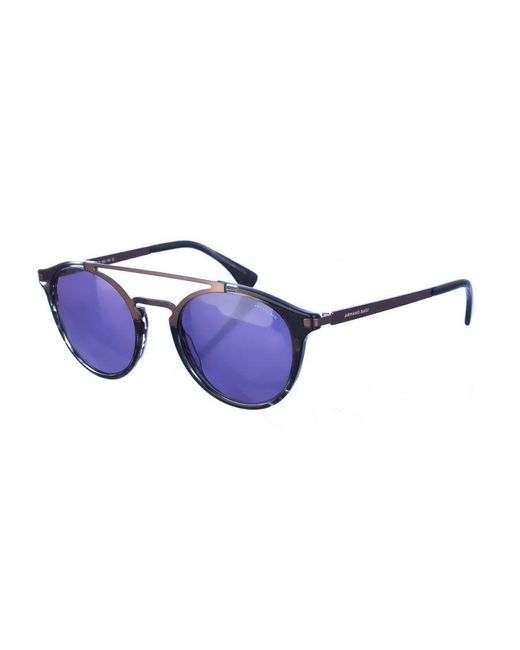Armand Basi Blue Ab12320 Round Shape Sunglasses