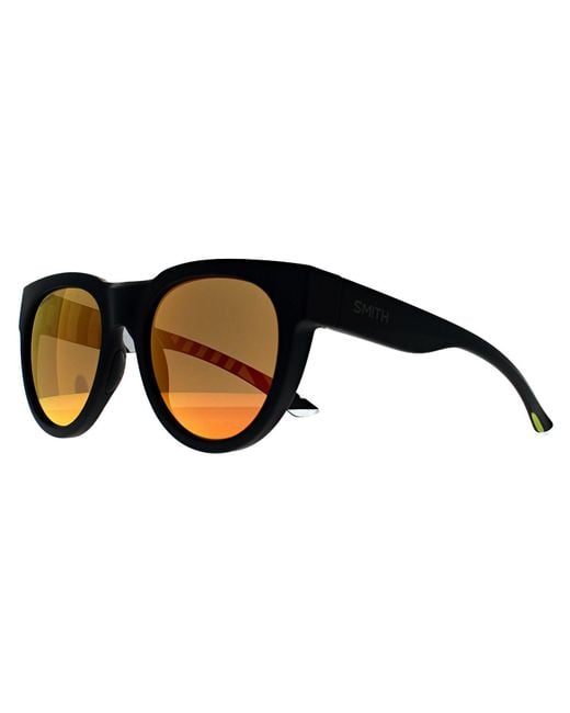 Smith Brown Round Pattern Chromapop Sun Mirror Crusader