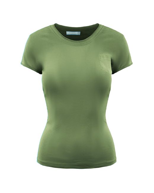 Champion Green Heritage Fit T-Shirt Cotton