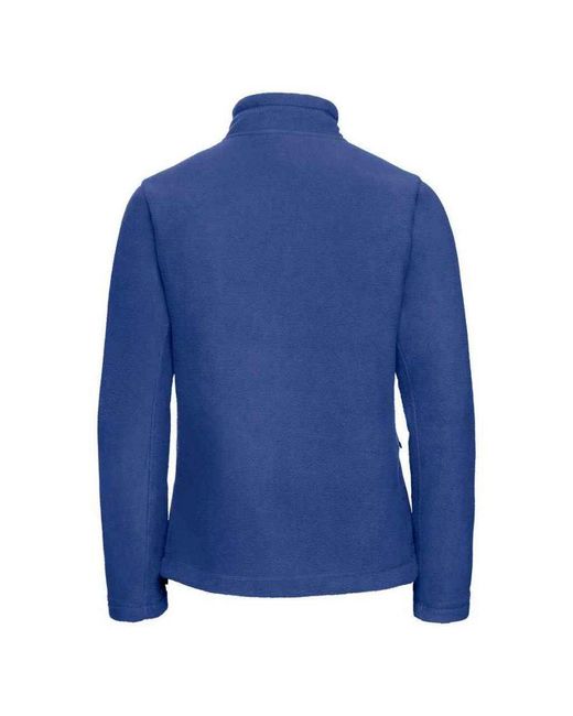 Russell Blue Ladies Outdoor Fleece Jacket (Royal)