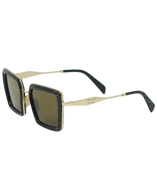 Prada Green Pr55Zs 19D01T Sunglasses