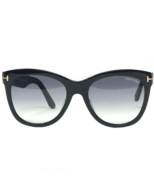 Tom Ford Brown Wallace Ft0870-F 01B Sunglasses