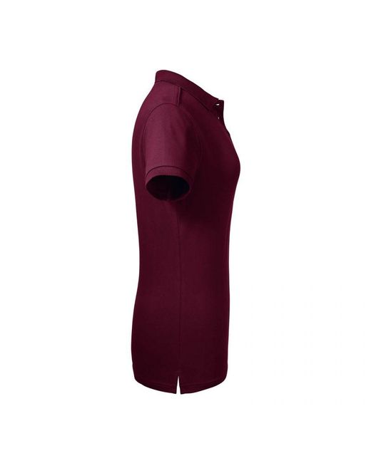 Russell Purple Ladies Tailored Stretch Polo