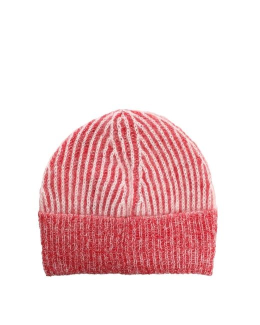 DIESEL Red Accessories Edro Mohair Hat for men