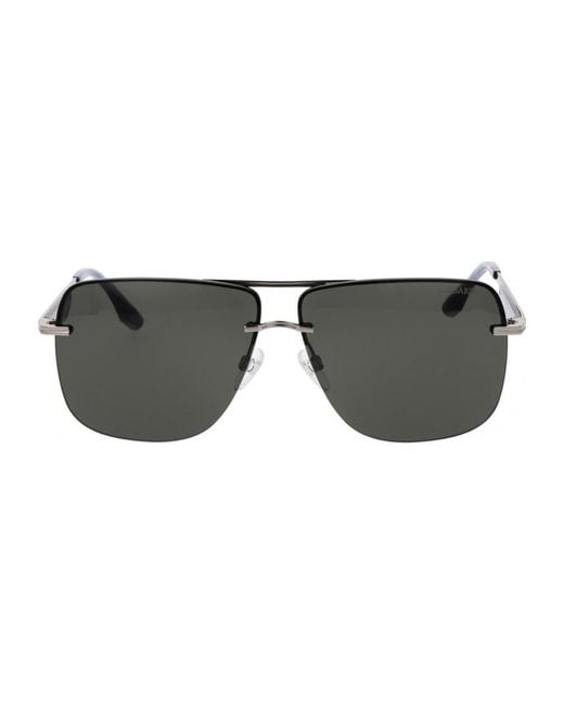Trussardi Black Tsm3001 64T02 64 T02 Sunglasses for men