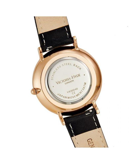 Victoria Hyde London Black Watch Metropolitan Modern, Rosegold Vh3004Ugm