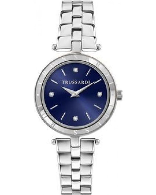 Trussardi Blue R2453145514 Ladies T-Shiny Watch