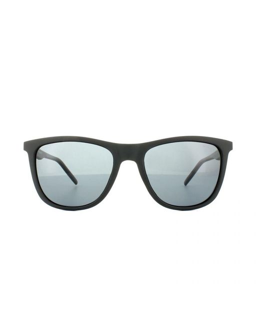 Polaroid Gray Rectangle Polarized Sunglasses for men