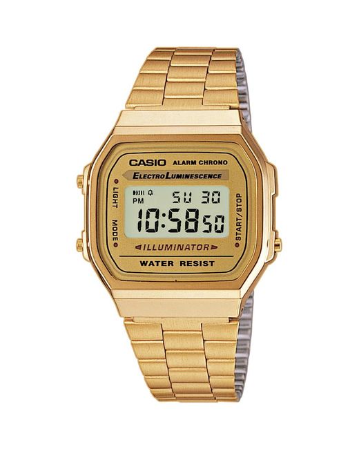 G-Shock Metallic Collection Watch A168Wg-9Ef Stainless Steel for men