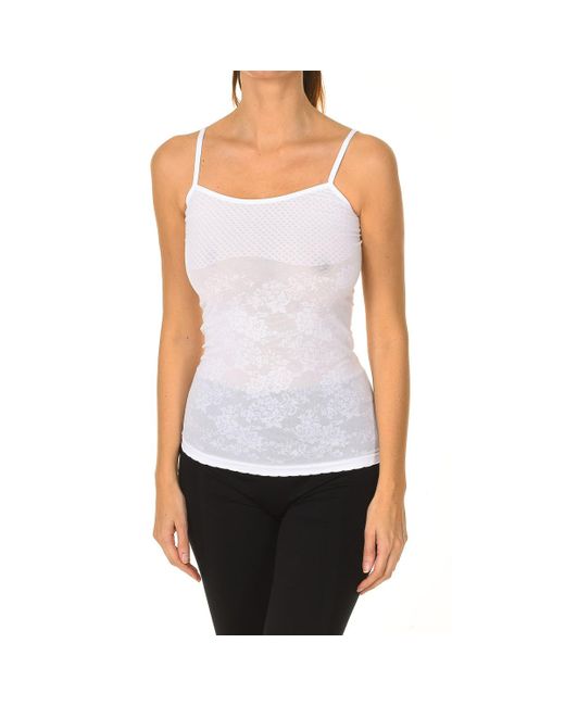 Intimidea White Seamless T-Shirt