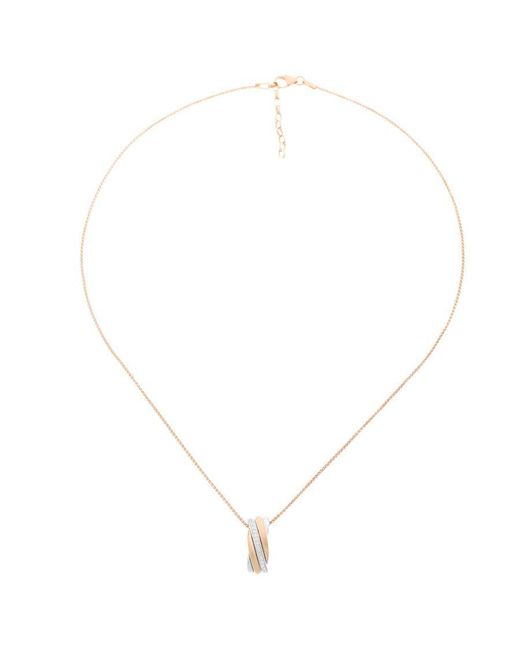 Orphelia Metallic 'Joline' 925 Sterling Chain With Pendant