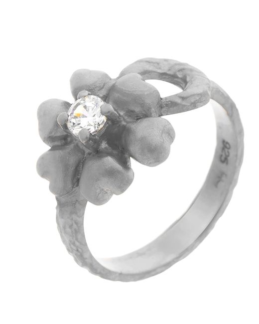Orphelia Metallic 925 Sterling Ring