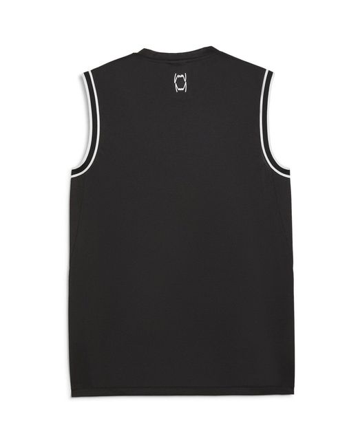PUMA Black Shot Mesh Tank Vest for men