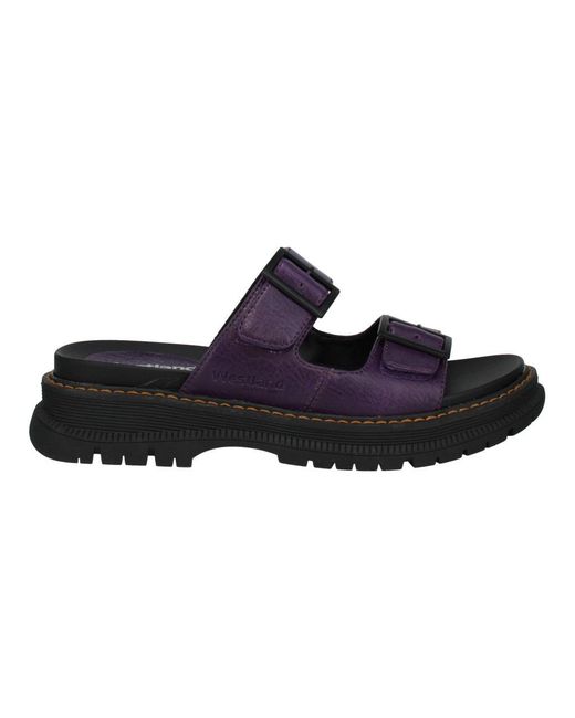 Westland Blue Peyton 12 Sandals