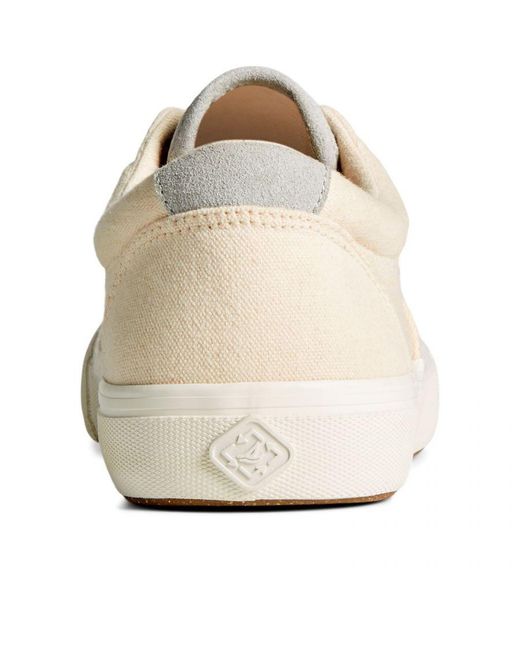 Sperry Top-Sider White Seacycled Striper Ii Cvo Cotton Trainers for men
