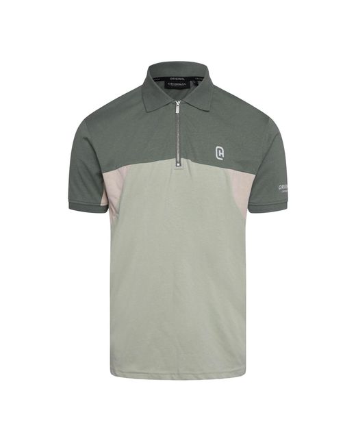 Crosshatch Green Portville T Shirt for men