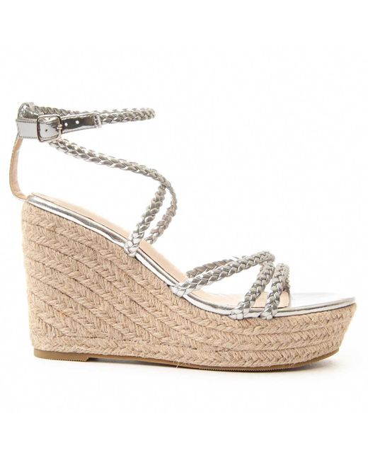Montevita Metallic Wedge Sparto Sandal Wesparto6