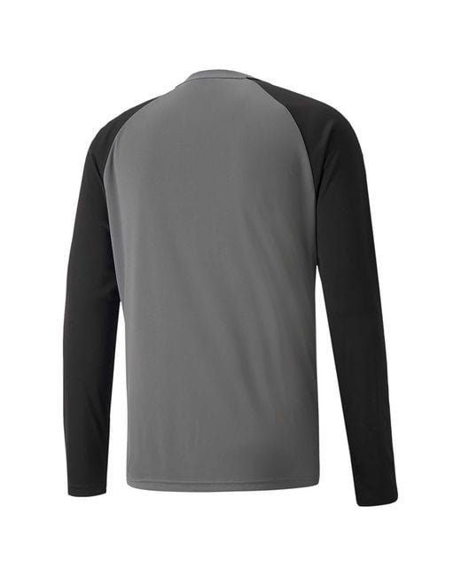 PUMA Gray Teampacer Gk Ls Jersey T-Shirt