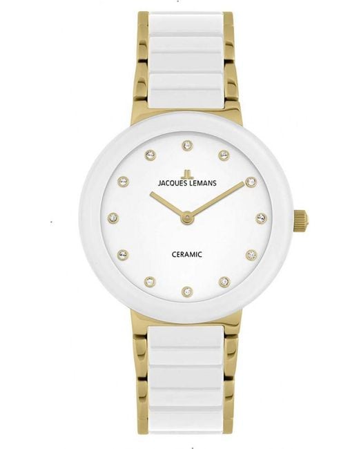 Jacques Lemans Metallic 42-7L Ladies Monaco Watch