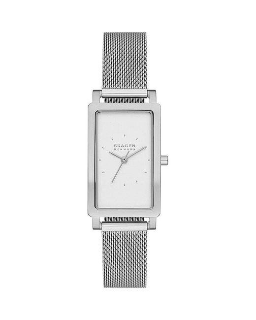 Skagen White Hagen Watch Skw3096 Stainless Steel (Archived)