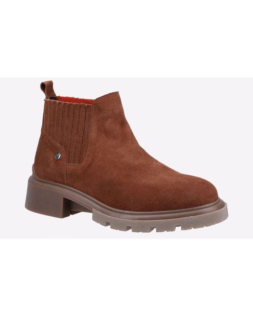 Hush Puppies Brown Rita Leather