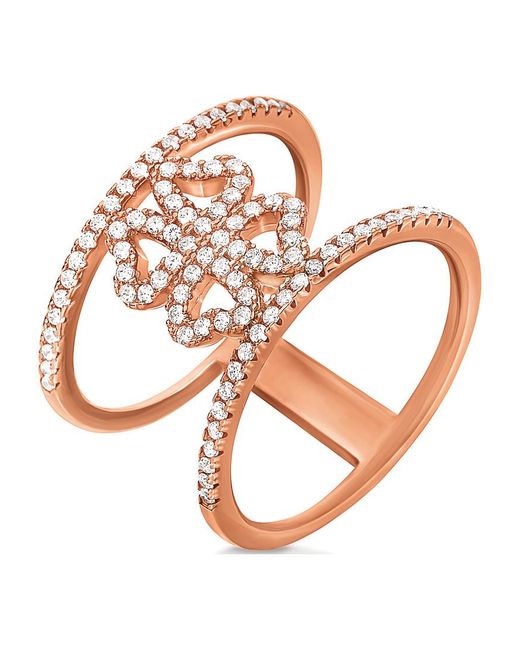 Folli Follie Pink 3R15S089Rc-56 Ladies Ring