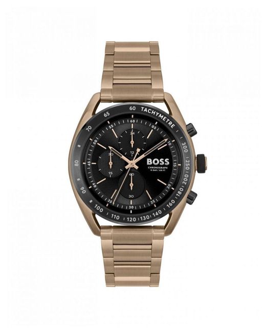 Boss Multicolor Center Court Stainless Steel Strap Watch for men