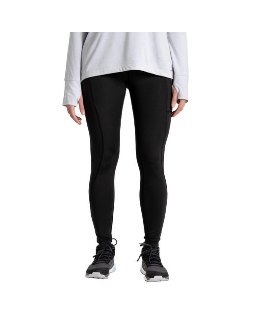 Craghoppers Black Ladies Kiwi Pro Plain Leggings