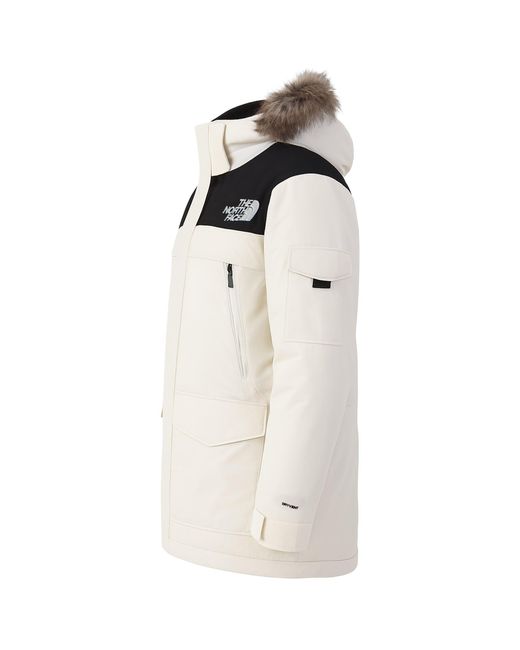 The North Face White Mcmurdo 2 Parka Jacket Nylon for men