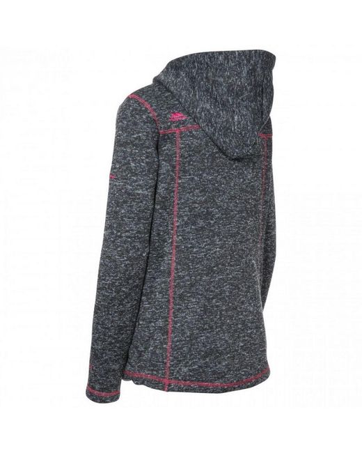 Trespass Gray Ladies Odelia Fleece Jacket