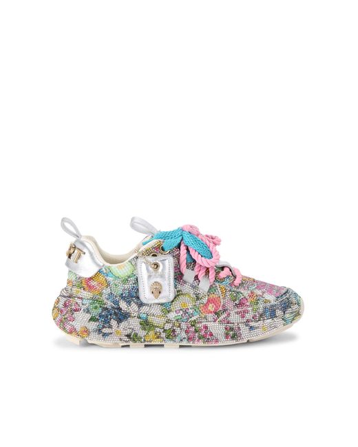 Kurt Geiger Blue Leather Runner Sneakers