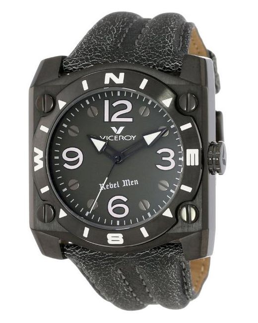 Viceroy Gray Rebel Watch. Leather for men