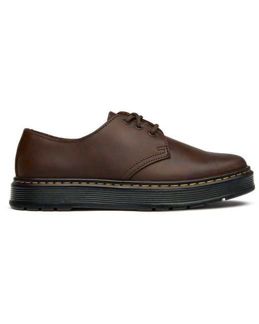 Dr. Martens Brown Dr Brookline Lo Shoes for men