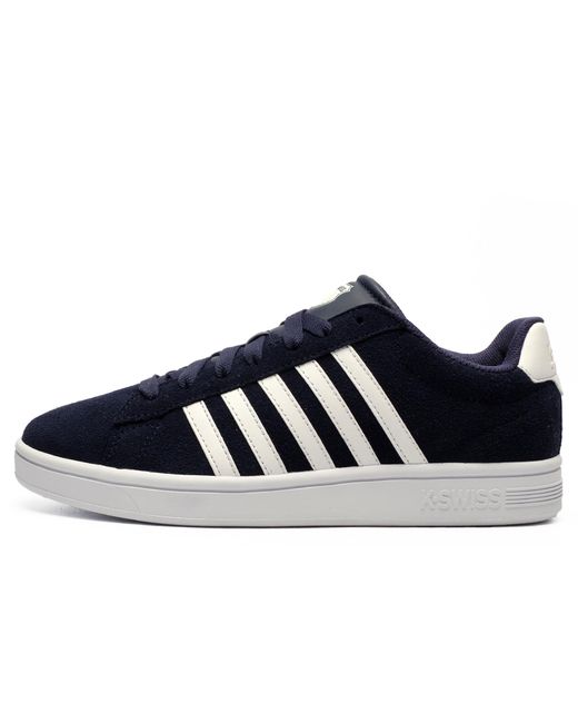 K-swiss Black K Swiss Court Tiebreak Ii Suede Trainers for men