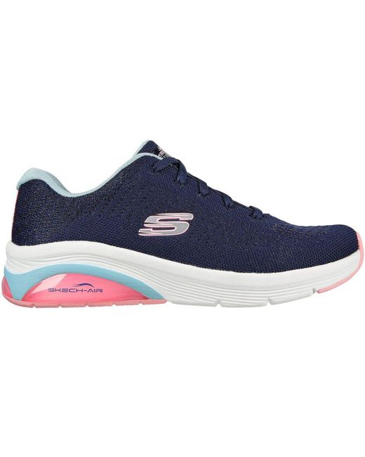 Skechers Skech Air Extreme 2 Classic Vibe Trainers Rubber in Blue