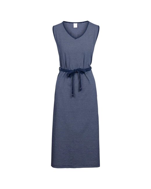 Trespass Blue Ladies Loretta Striped Casual Dress