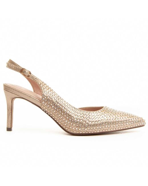 Montevita White Heel Shoe Festshoe3