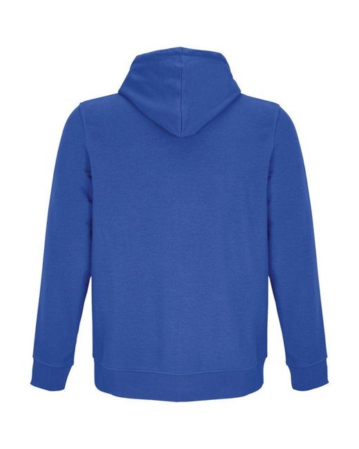 Sol's Blue Three Yarn Zip Hoodie